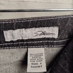 Chico's Black Skinny Jeans with Denim Texture